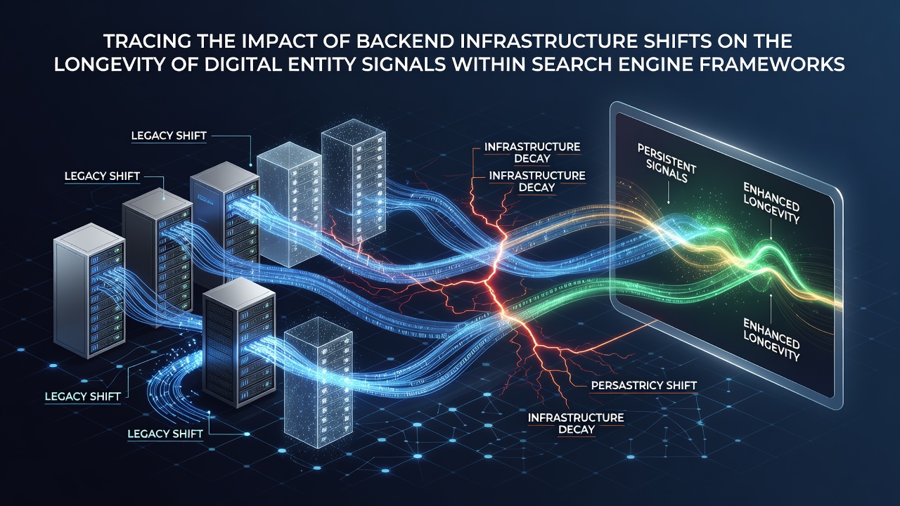 Tracing the Impact of Backend Infrastructure Shifts on the Longevity of Digital Entity Signals Within Search Engine Frameworks